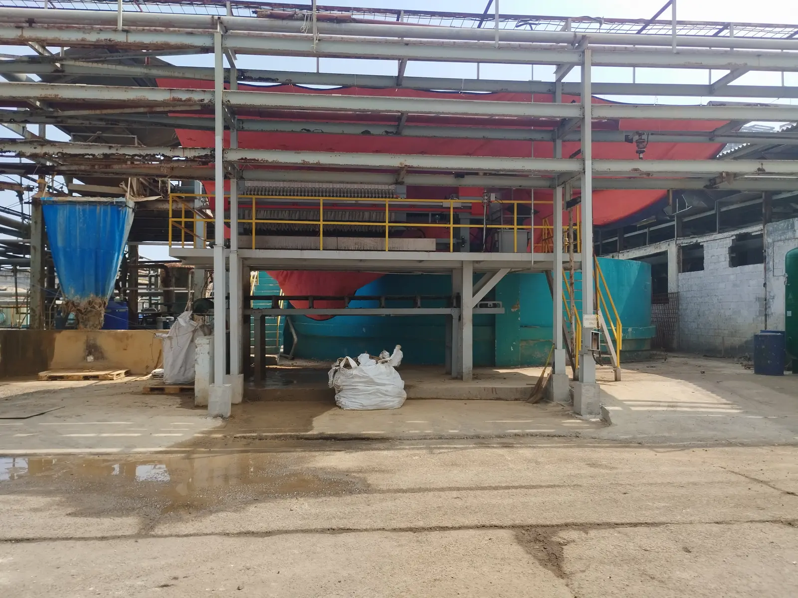 Dokumentasi instalasi Filter Press Dongjin
